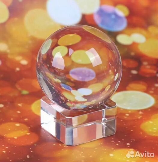Шар стеклянный на подставке