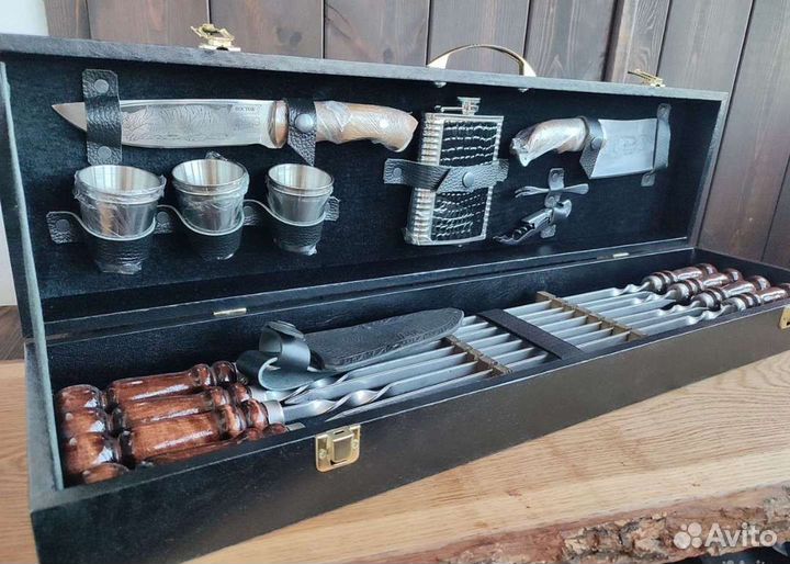 Набор шампуров в Кейсе Кизляр