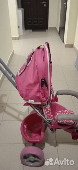 Велосипед коляска с ручкой