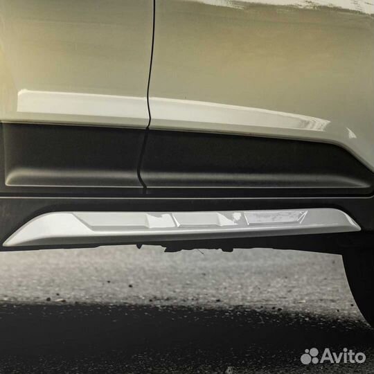 Накладки на пороги Hyundai Creta 2016-2020