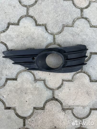 Решетка в бампер опель астра h