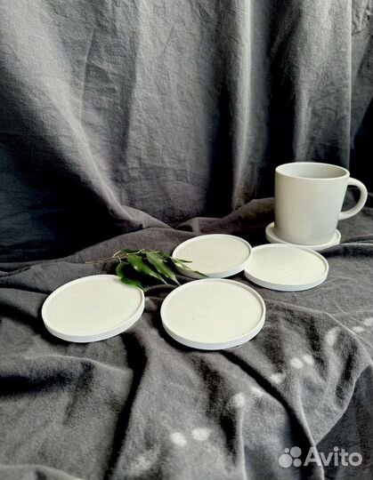 Гипсовая подставка под кружку