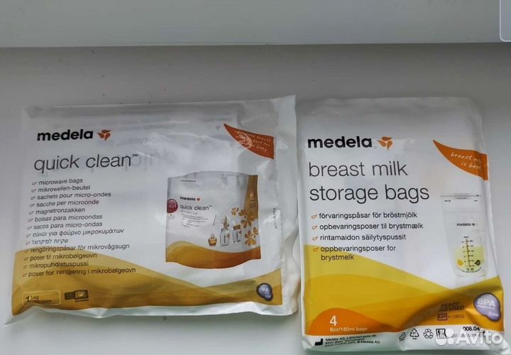 Молокоотсос medela ручной, соска calma