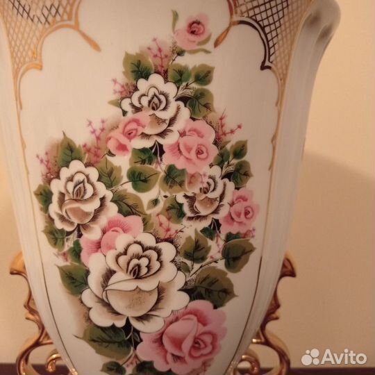 Ваза фарфор СССР винтаж