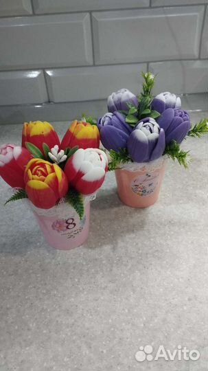 Букеты из мыла