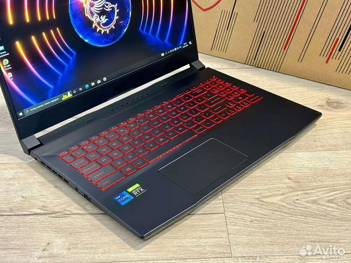 MSI Katana 12 ядер i5-11400H 16Gb RTX3060 SSD 512