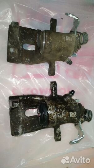 Суппорт задний тормозной opel astra h