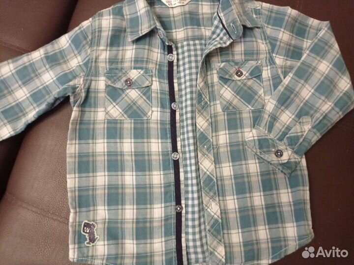 Рубашка на мальчика 4-5 лет