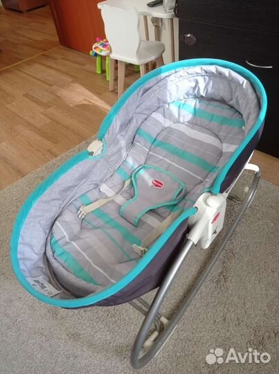 Люлька баунсер tiny love шезлонг для малыша
