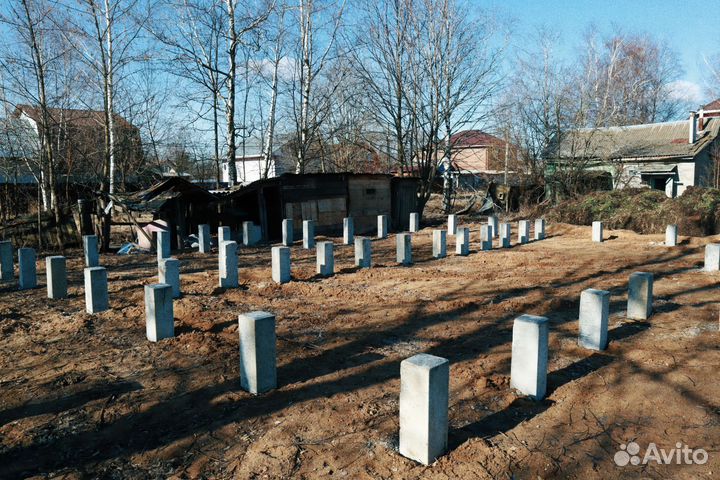 Забивка жб свай