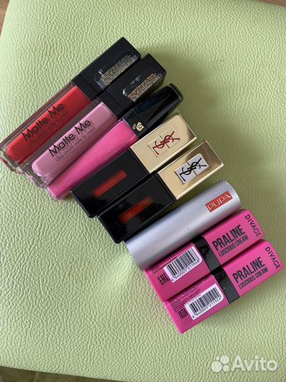 Помада для губ YSL Lancôme пакетом