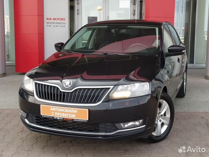 Skoda Rapid 1.6 МТ, 2018, 52 046 км
