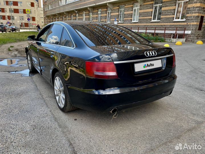 Audi A6 3.1 AT, 2008, битый, 250 000 км