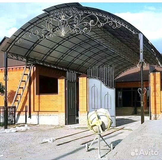 Навесы с установкой