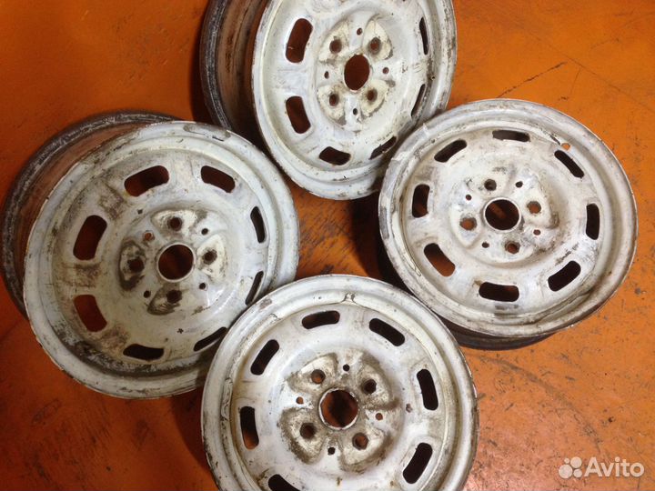 9 шт. Диски Москвич 14 4х108 DIA 52
