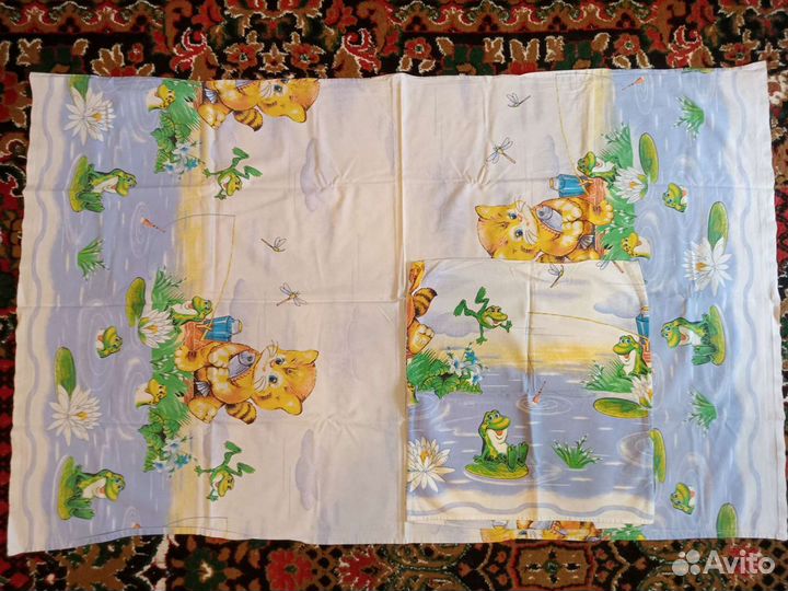 Комплект постельного белья в детскую кроватку