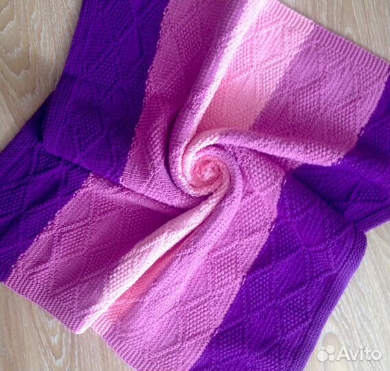 Новый детский плед handmade из хлопка