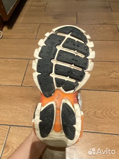 Balenciaga track 1 white orange