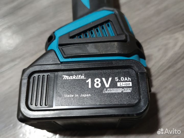 Аккумуляторная ушм (болгарка) makita 125мм