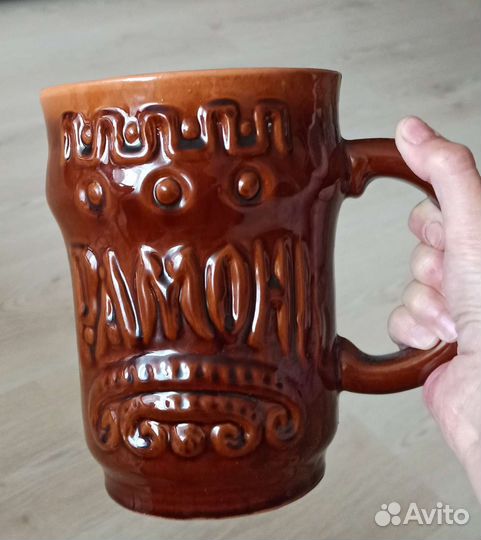 Керамическая пивная кружка СССР Рамонь