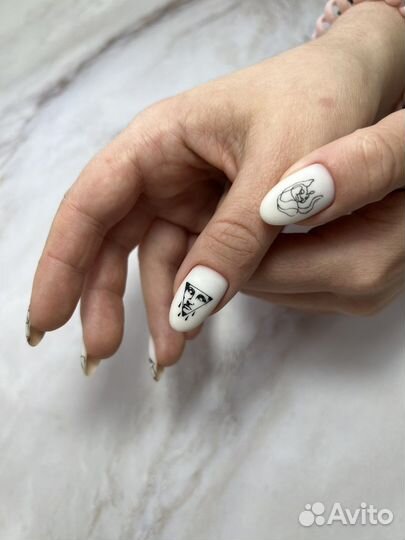 Маникюр с покрытием гель-лаком