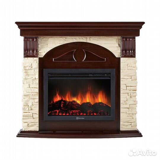 Портал Firelight Torre 25S камень слоновая кость