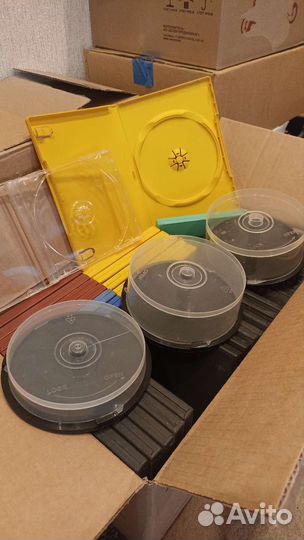 Коробки для cd dvd дисков