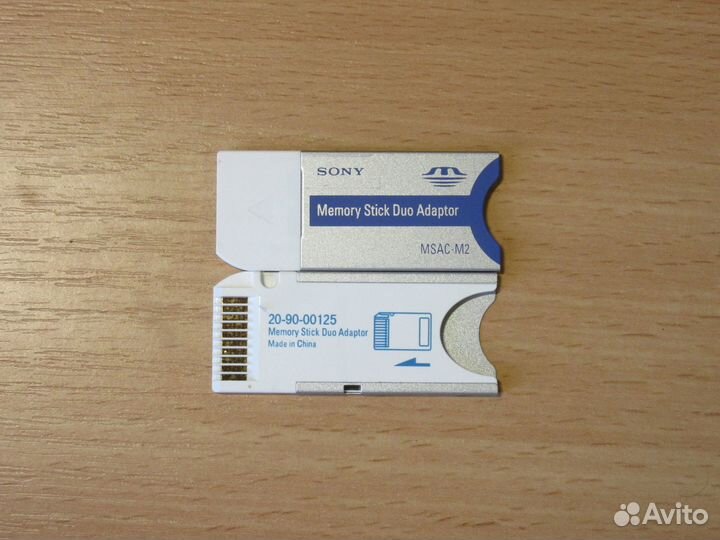 Адаптеры карт памяти Sony