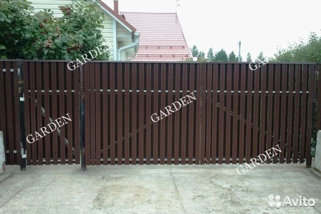 Евроштакетник. Забор. Штакетник цвета по запросу