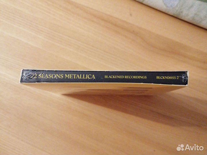 Metallica 72 seasons cd официальный