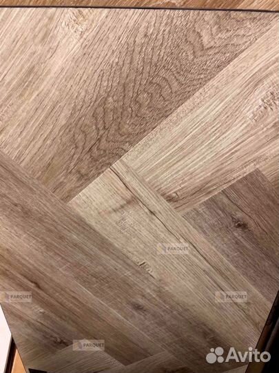 Кварцвиниловый ламинат елочка