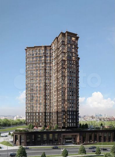 1-к. квартира, 49,8 м², 7/25 эт.