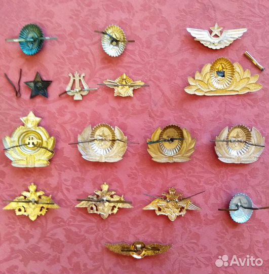 Кокарды СССР и РФ