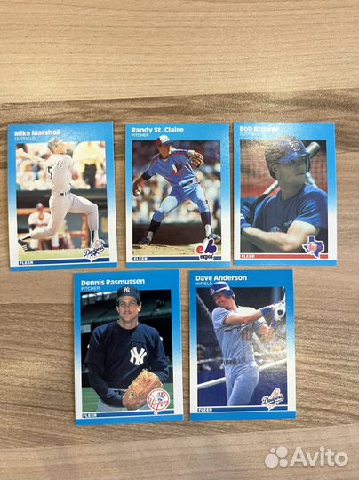 Редкие бейсбольные карточки Fleer Pinnacle