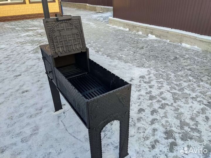 Мангал чугунный