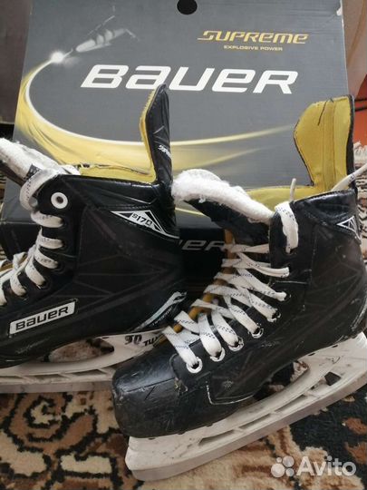 Коньки хоккейные размер 38,5