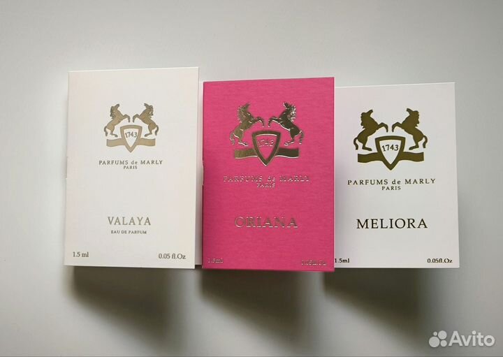 Семплы Parfums de Marly