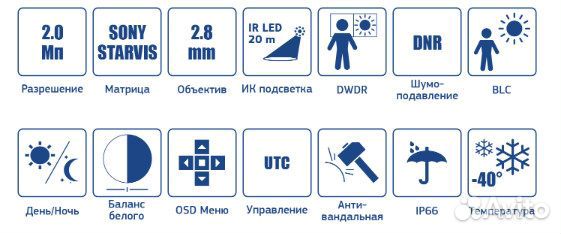Камера Amatek AC-HDV202