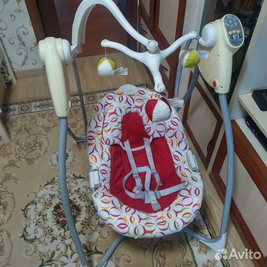 Детские электронные качели