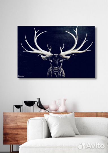 Минималистичная интерьерная картина