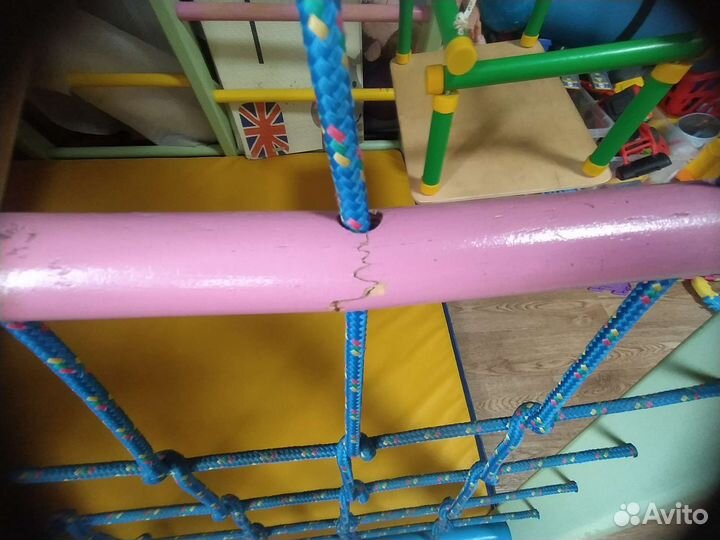 Детский спортивный комплекс с качелями