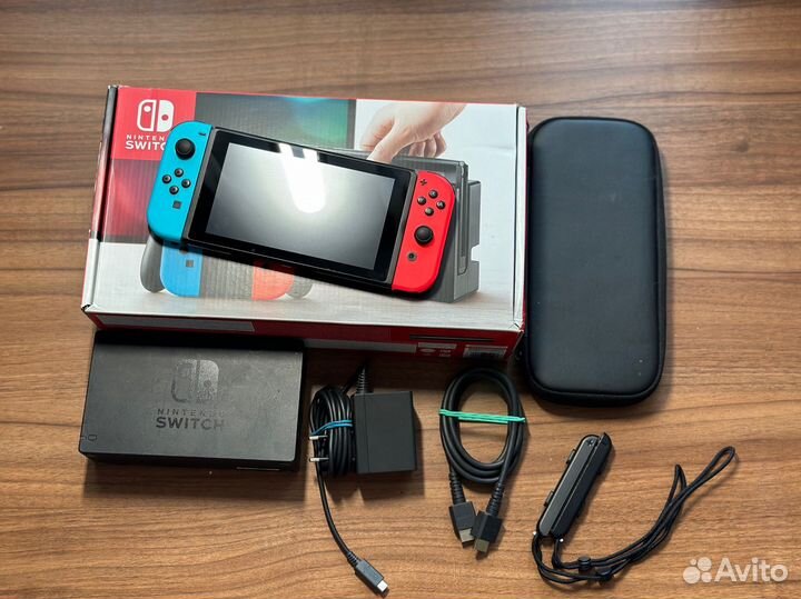 Nintendo switch полный комплект