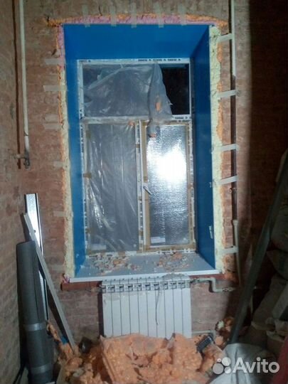 Откосы. Подоконники.Установка.Ремонт окон