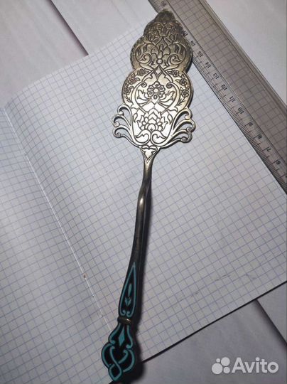 Лопатка для торта серебро