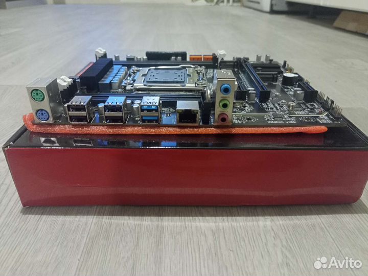 Материнская плата + E5-2690v3 + 16gb
