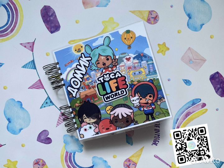 Альбом на липучках Тока Бока 