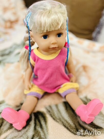 Кукла baby born сестричка бэби борн пакетом