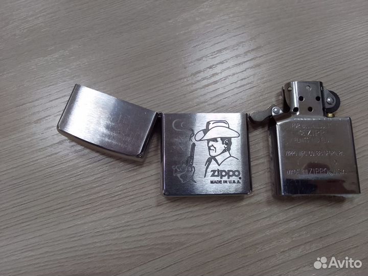 Зажигалка Бензиновая Zippo Cowboy оригинал 2010г