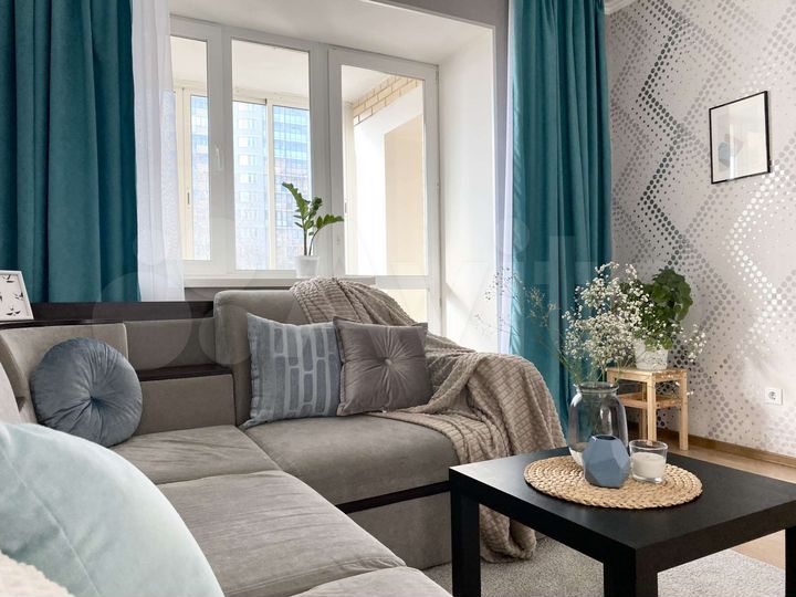 1-к. квартира, 42 м², 2/16 эт.