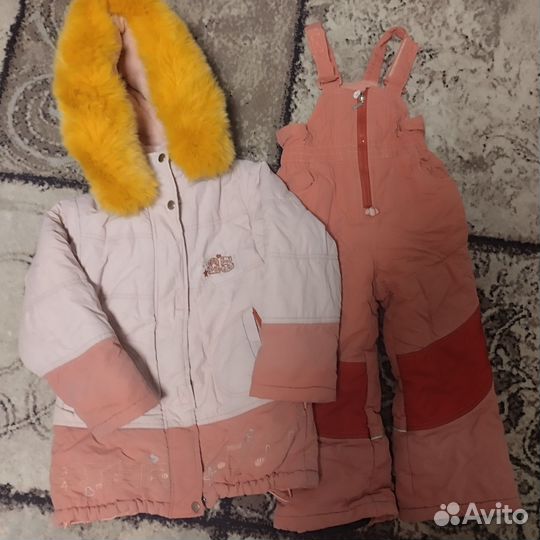 Зимний костюм + ботинки